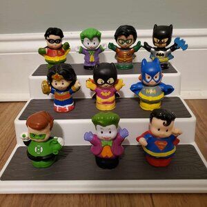 Fisher-Price Little People DC Super Friends figures